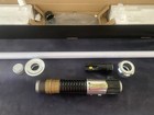 Obi-wan Kenobi Lightsaber Removable Blade Hasbro Signature Series Force Fx 2010