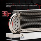 Hr09 2280 Ssd Heatsink Cooler  Double-sided Heat Sink Cooling  With Thermal Sili