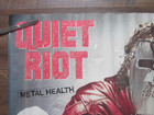 36  X 36  Original Vintage 1983 Quiet Riot Metal Health Poster Album Cover Image