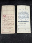1964 United States Savings Stamp Album Book 10 Cent 25 Cent Bond Unused