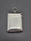 Antique Victorian Sterling Silver Vesta Case match Safe Uk birmingham 1898 m l