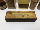 Vintage Glass Medical Bottles And Syringe Lot Quack Medicine Pharmacy Apothecary