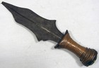 African Kuba Ikula Tribe Ceremonial Knife Democratic Republic Congo 29 5 Cm