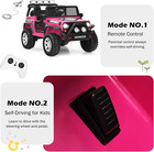 12v Kids Ride On Truck 2 Seater Electric Vehicle Car Jeep Toy W  Remote Control