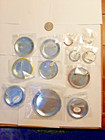 Pin Back Button Lot Of 12  Vintage And Modern