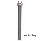 31 6 27 2 30 9 34 9mm Bicycle Bike Titanium Seat Post Aluminum Head 350 400mm