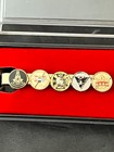 Past Master Past High Priest Kt Skull Crossbones  Kych Tie Bar Goldtone New 