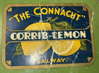 Vintage Connacht Mineral Water Tray Metal    best In The West     Galway  Corrib pub