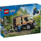 Lego City 60512 Mountain Bike Adventure Van Set W  2 Minifigures Toy 7 