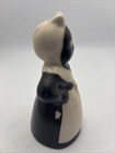 Historic Black Americana Female Salt Pepper Shaker Ceramic Antique   Paint Chip