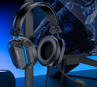3 5mm Wired Gaming Headset Rgb Light W suspension Headband Stereo Bass Surround 