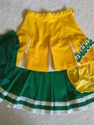 Vintage 80s Cheerleader Uniform Cheer Skirts Underwear Varsity Dehen Danskin  