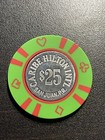  25 Caribe Hilton San Juan Puerto Rico Casino Chip Chc-25f    very Rare   