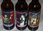 Lot Of 3 Lagunitas  Brewing  Co   Frank Zappa  Limited Label With Bottles Caps 
