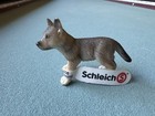 Schleich Grey Wolf Pup Cub Baby Wildlife Figure 2008 Retired Wolves 14606 Toy