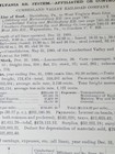     1896 Train Report Cumberland Valley Railroad Harrisburg Chambersburg Pennsylva