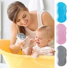 Baby Bath Sponge Double Side Kids Bath Sponges Bathtub Foam Baby Bath Elegance