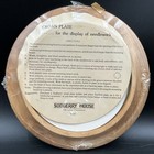 Sudberry House Crown Plate Wood Needlework Display Frame 9    Round New Sealed