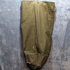Vtg Korean War Us Military Army Duffel Bag Canvas Olive Bennie A Fiscus Us Gi