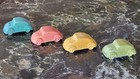 Vintage Giftco 1970s Volkswagen Beetle Type 1 Novelty Car Eraser Set Of 4 Vw Bug