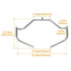 For Harley Touring Street Glide Road King 1997-up Chrome Crash Bar Engine Guard