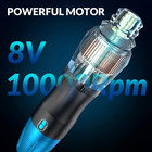 Tattoo Pen Machine Kit Needles Cartridge Ink Wireless Rotary Gun Power Supply