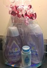 Johnson s Baby Bedtime Bath   Lotion Set W  Powder  Nuby Brush   Comb