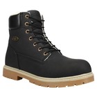 Lugz Brace Hi Fleece Round Toe Lace Up  Mens Black Casual Boots Mbrachfd-0031