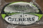 Gilbert A-xv World Rugby Shop Rugby Ball Size 5 New Green White
