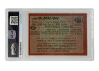 Jim Mcmahon Autographed 1983 Topps Rookie Card  33 Psa Authenticated