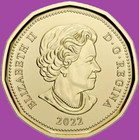 2022 Canada Oscar Peterson Non-colored Loonie  Mint Unc One Dollar  1 Coin Loon