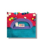 Vintage Popsicle Sweater Kids 5 6 90s Colorful Whimsical Novelty Art 