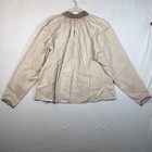 Vintage Latvian Linen Folk Blouse Hand Embroidered Ethnic Top