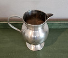 Pottery Barn Large Silver Plate  pour  Pitcher Hotel Collection Vintage 8 5 