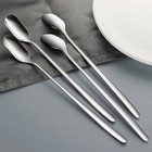Ayfdishs Long Handle Ice Tea Spoons  Spoon  Silver