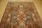 Great Condition Authentic Rare Karastan Cartouche Pattern   607 Rug 5 8  X 8 6 
