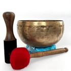 80 Year Old Yoga Hand Beaten Antique Singing Bowl Buddhist Tibetan Vintage Nepal
