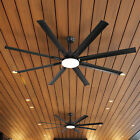 Sofucor 72   Large Smart 8 Blades Ceiling Fan Led Light Remote Control Timer App