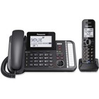 Panasonic Link2cell Kx-tg9581b Dect 6 0 Cordless Phone - Black - Corded cordless