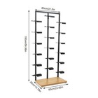 Free Standing Shoe Rack Shop Shoe Display Rack Shoe Display Shelf For 18 Pairs
