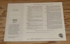 Original 1962 Austin Healey 3000 Mk Ii Sales Sheet Brochure 62