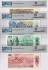 Czechoslovakia Set 10-50 100 Korun 1986-89 P 94 -96 P 97 Gem Unc Pmg 66 67 Epq
