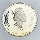 1998 Canada Mirror Proof Dime 10 Cent Uncirculated Silver Coin From Set Ngs0458