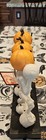 Halloween Skeleton Pumpkin Heads Dancing Trio Prop Figurine Statue Decor 8 5 
