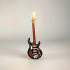 Vintage Original Hi-lo 60s Solid Body Electric Guitar   Case Rare Model 1803