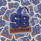 Custom Stickers   Product Labels   Pack Of 200   2 Designs   Die-cut Stickers