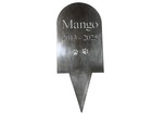 Headstone Stainless Steel Grave Marker For Pets