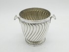 Sterling Silver Fluted Pattern Ice Bucket Vintage 1996 Birmingham