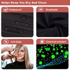 Short Barber Cape  Waterproof Nylon Salon Hair Cutting Cape  Makeup Artist Cape
