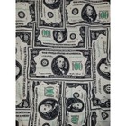 Money Blanket 100 Dollar Bills Pattern Benjamins Print - Faux Down Gift